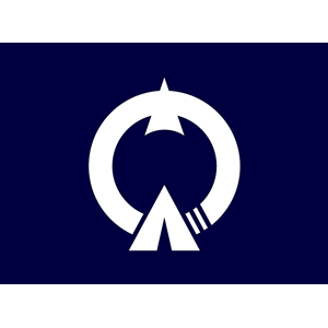 Flag of Kannabe, Hiroshima