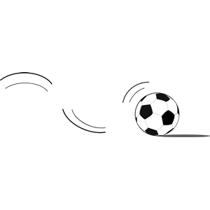 soccer ball bouncing