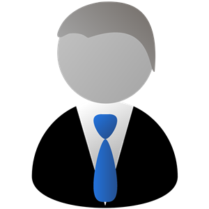 Faceless Man In Suit Icon