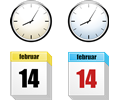 Clock + Calendar