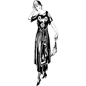 Woman in Dress 1