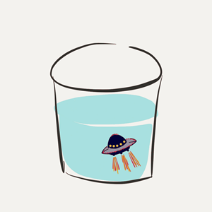 UFO in a Cup