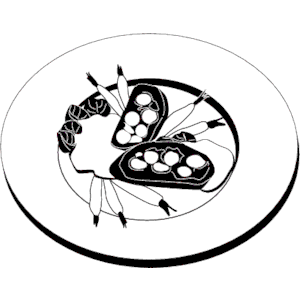 Plate Food clipart, cliparts of Plate Food free download ...