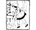 Girl Cleaning
