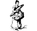Woman Carrying Groceries