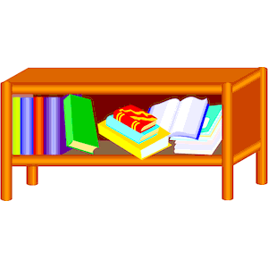Book Shelf 5 clipart, cliparts of Book Shelf 5 free download (wmf, eps