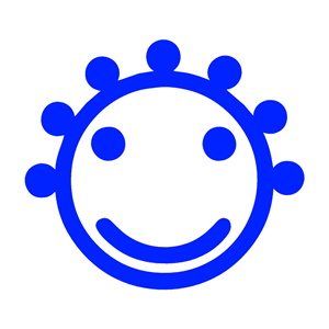 Blue Smiley