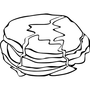 pancakes bw