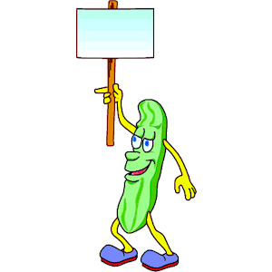 Sign Pickle Man