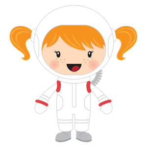 Little Girl Astronaut