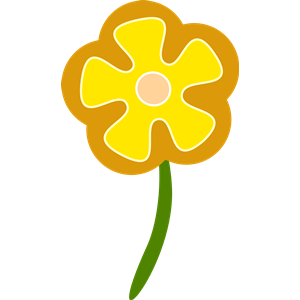 Simple flower clipart, cliparts of Simple flower free download (wmf