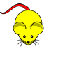 Yellow Mouse Red Tail