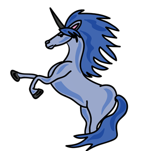 Unicorn Blue