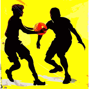 Basketball Silhouettes