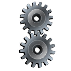 Two Gears Gray