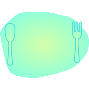 Turquoise & Mint Plate