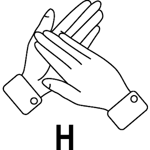 Sign Language H