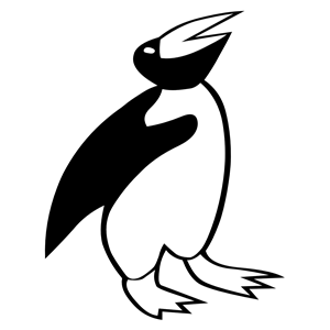 Silhouette - penguin