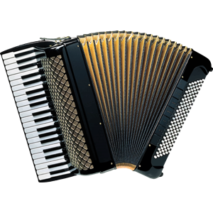 Piano accordion (vectorized)