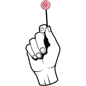 Hand with Lollipop
