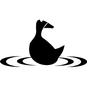 Floating Duck (Stencil)
