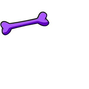 Purple Dog Bone