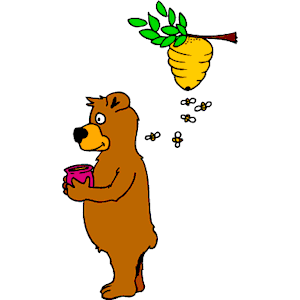 Bear with Honey 1