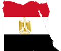 Egypt Flag Map