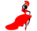Lady Flamenco Dancer