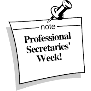 Secretaries'' Week