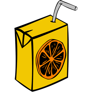 orange juice box