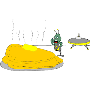Pancakes Aliens