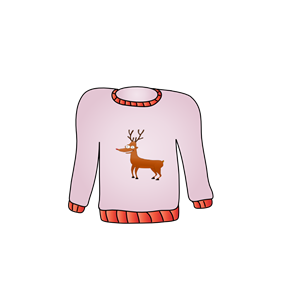 Sweater with Reindeer