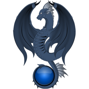 Dragon azul