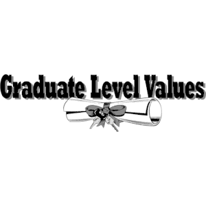 Graduate Level Values