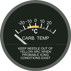 Carburetor Air Temperature Gage