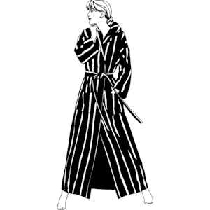 Woman in Robe
