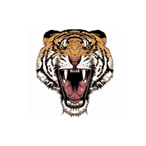Tattoo design tiger