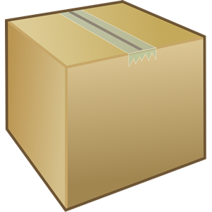 Cardboard box / package