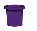 Simple Bucket Purple