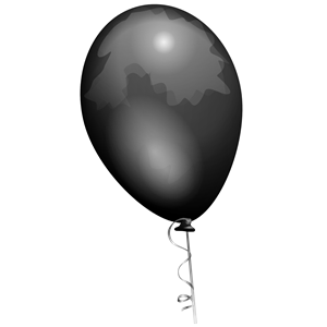 balloon black aj