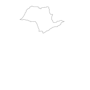 São Paulo map