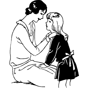 free clip art mother and child - photo #40