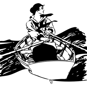 Girl In Rowboat