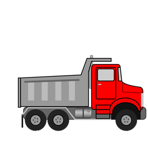 Dump Truck Animated clipart, cliparts of Dump Truck Animated free