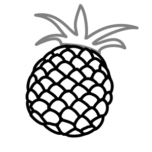 Pineapple Grey 2