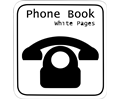 white pages phone book