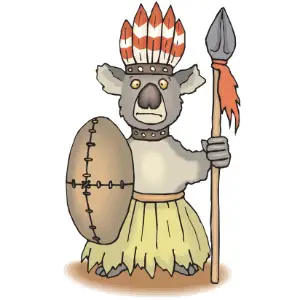 Koala Native Clipart