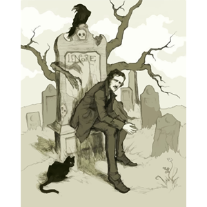 Edgar Allan Poe Illustration