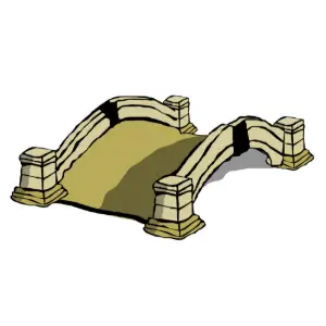 Old Bridge Clipart